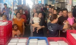 Trạm yêu thương số 15 được tổ chức tại Bệnh viện Nhi đồng 1 - TP. HCM