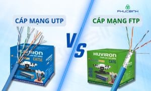 So sánh cáp mạng UTP và FTP
