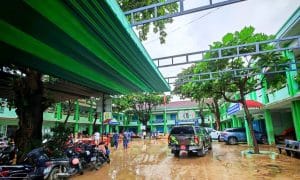 Trường tiểu học Vĩnh Ngọc, Nga Trang chịu ảnh hưởng bởi mưa lũ