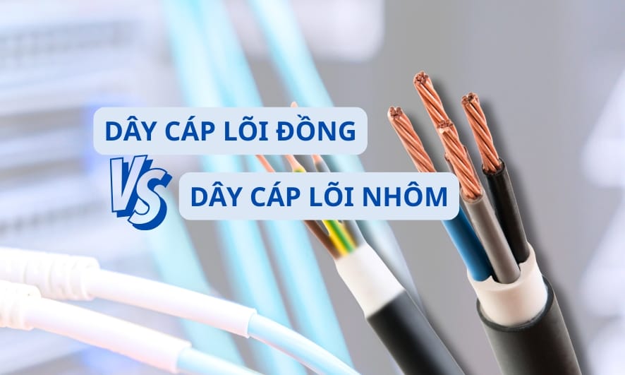 So sánh dây điện lõi đồng và lõi nhôm