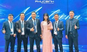 Ban Giám đốc Phucbinh Group chụp ảnh kỷ niệm tại sự kiện