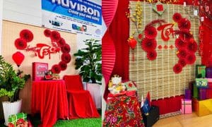 Không khí Tết tại trụ sở và các chi nhánh