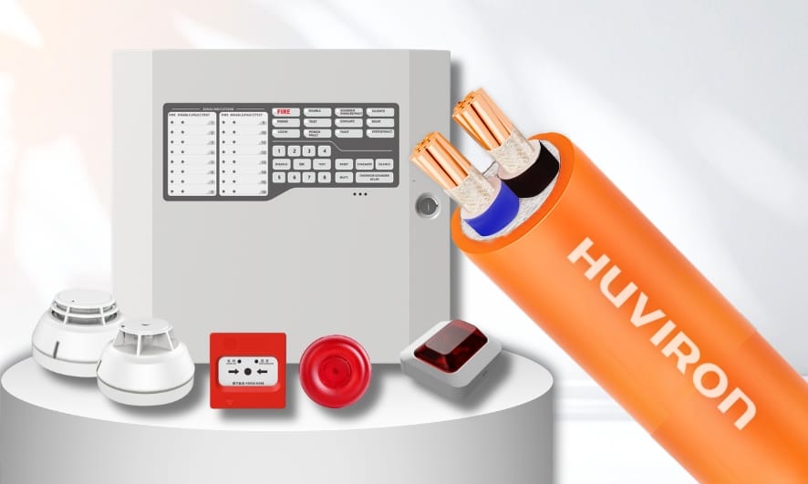 Dây tín hiệu chống cháy thường được sử dụng trong hệ thống báo cháy, kết nối các thiết bị