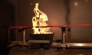 Cáp chống cháy được kiểm tra trước khi ra thị trường