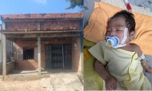 Bé Trần Thị Như Ý đã nhận được tài trợ từ Quỹ Phucbinh Donation