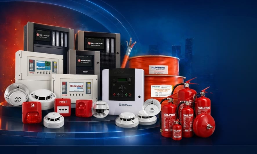 Hệ thống báo cháy được trang bị cho nhiều công trình nhằm đảm bảo an toàn PCCC