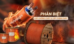 Cáp chống cháy và cáp chậm cháy khác gì nhau? Nên sử dụng loại nào? 3 Cáp chậm cháy và cáp chống cháy đều có đặc tính khó cháy, hạn chế cháy lan