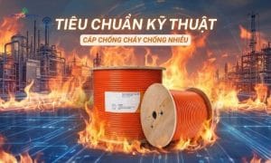 Tiêu chuẩn kỹ thuật cáp chống cháy chống nhiễu
